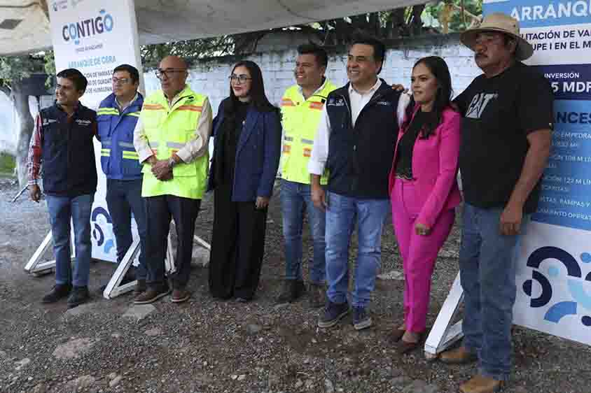Arranca obra social en Guadalupe, Huimilpan