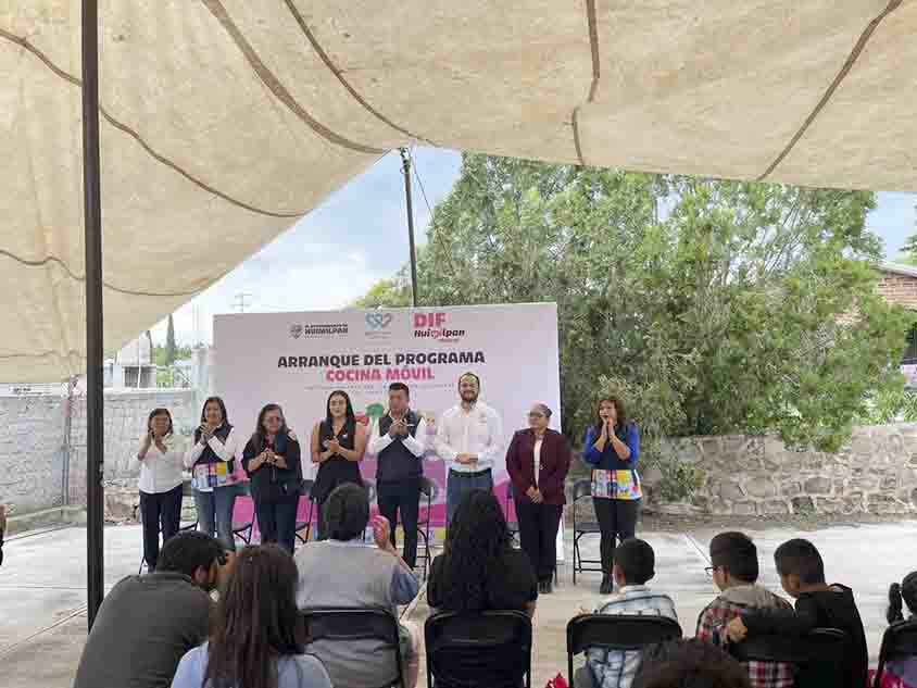 Llegan los Comedores Móviles del SEDIF a Huimilpan