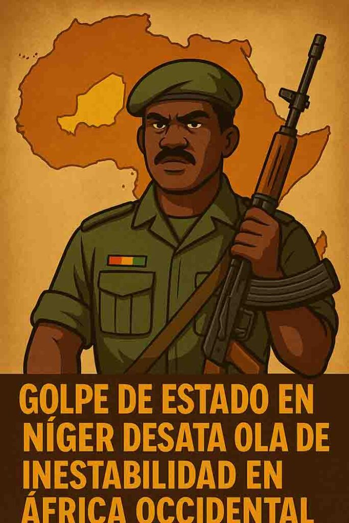 Golpe de estado en Níger desata ola de inestabilidad en África Occidental
