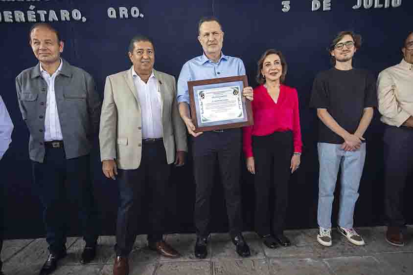 Colegio de Ingenieros Civiles, clave en el desarrollo de Querétaro: Gobernador