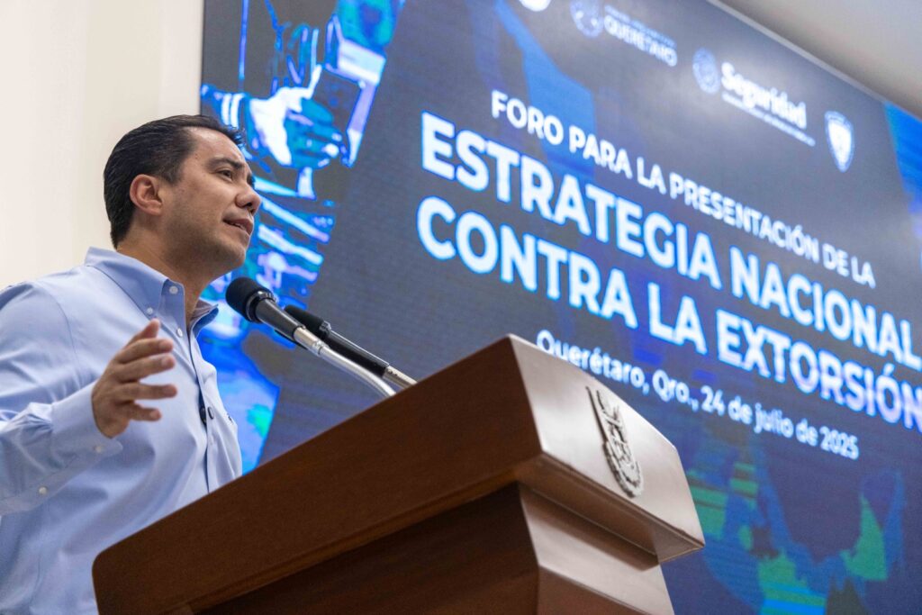 Participa Mauricio Kuri en Foro para la Presentación de la Estrategia Nacional contra la Extorsión