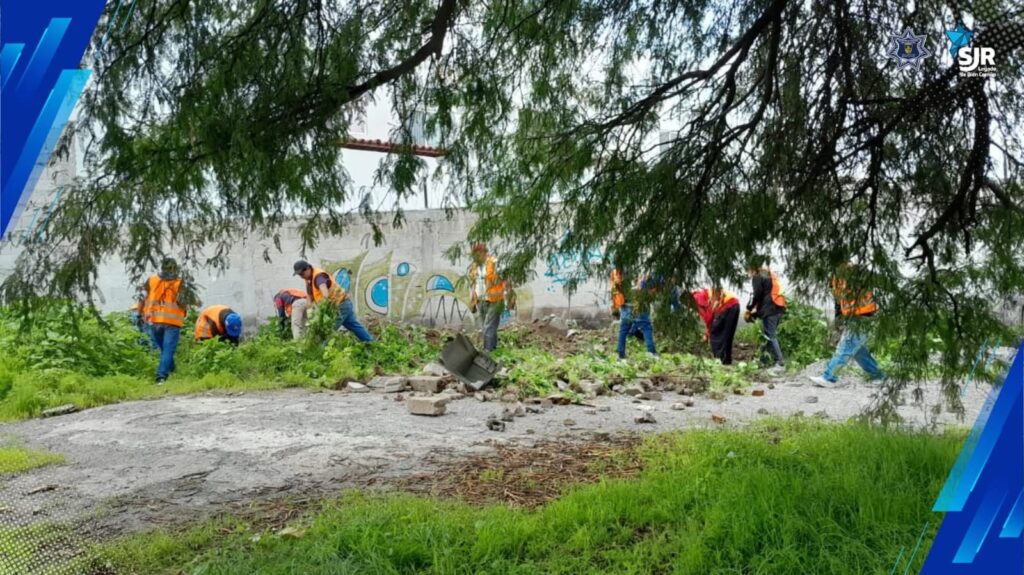 Detenidos pagan con trabajo comunitario en San Juan del Río