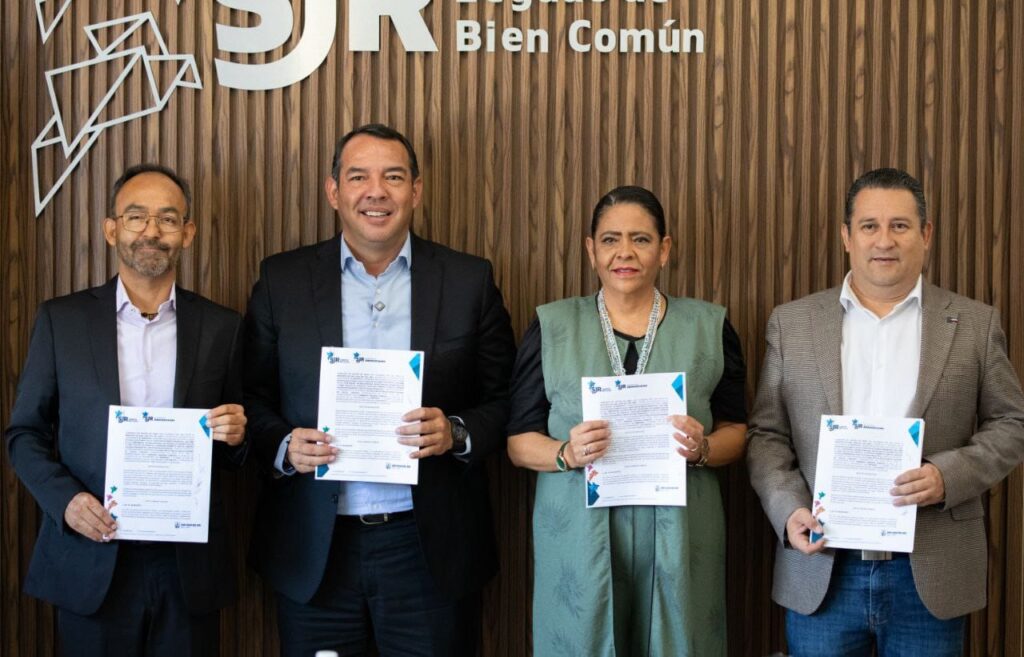 San Juan del Río firma convenio con ECODAL para reciclaje de mobiliario