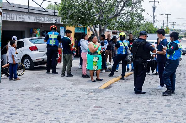 Menor resulta lesionado tras ser atropellado en San José el Alto