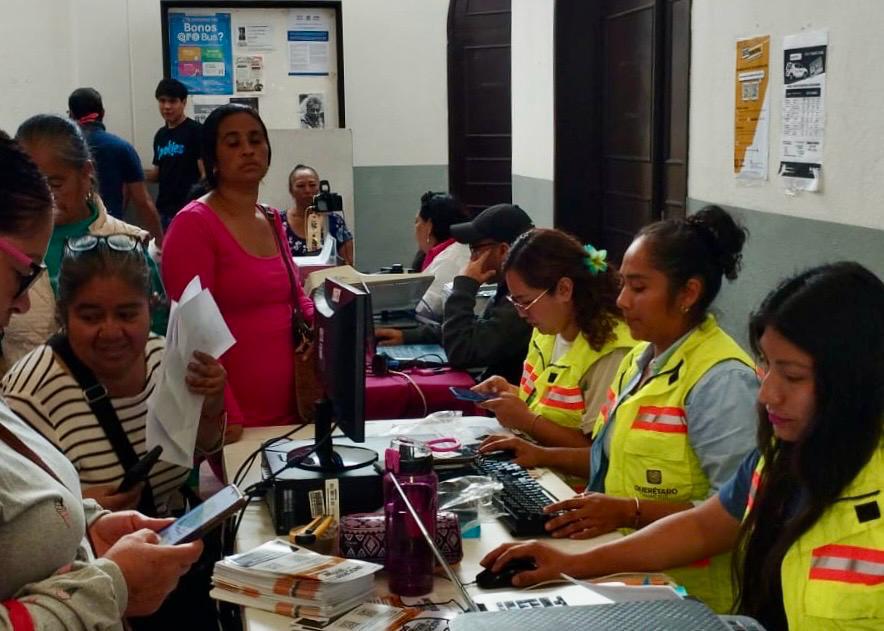 Instala Semov módulos en FCP y SRJ para inscripción al Transporte Comunitario Gratuito