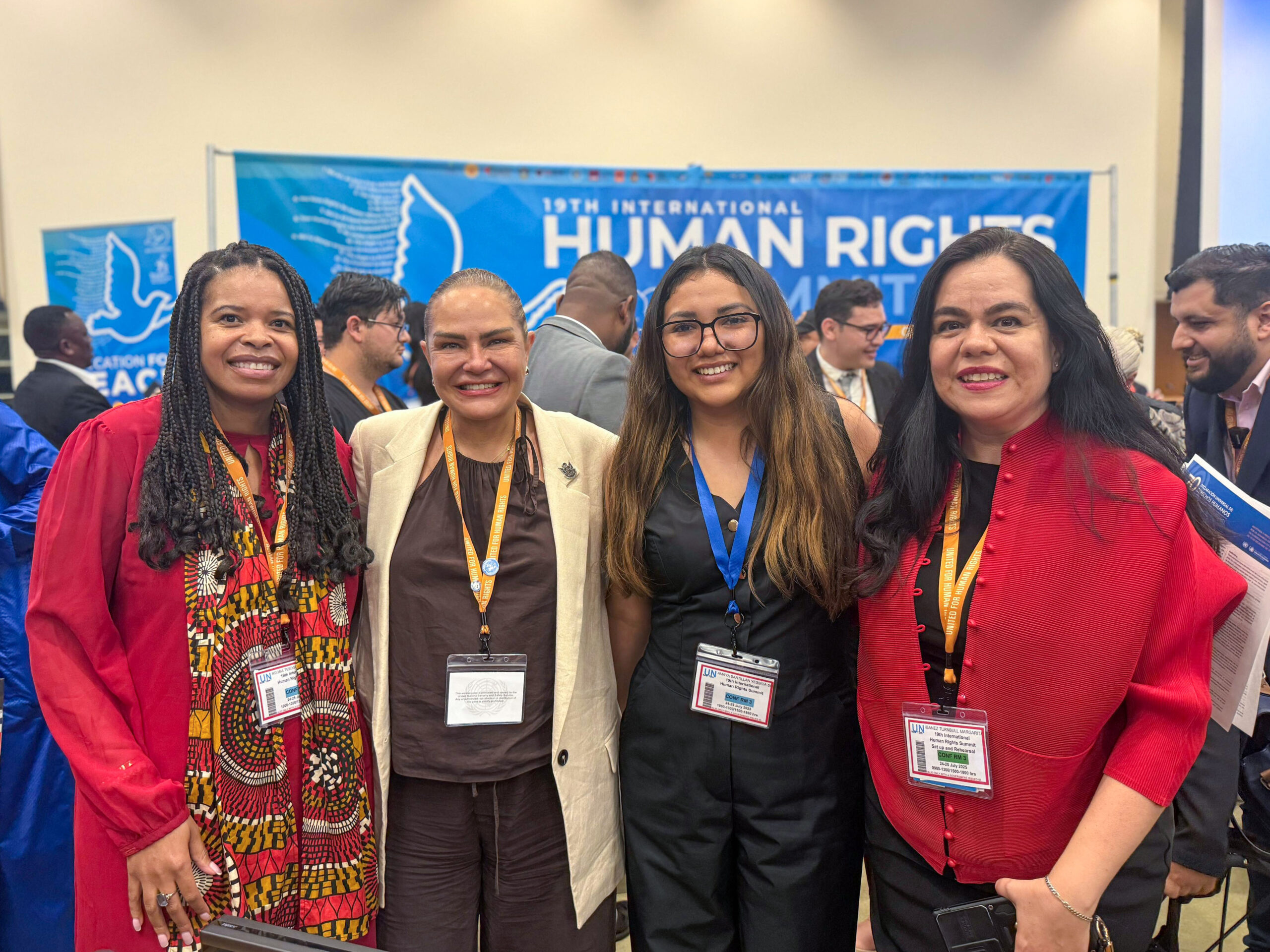 Presente en la 19th International Human Rights Summit 2025