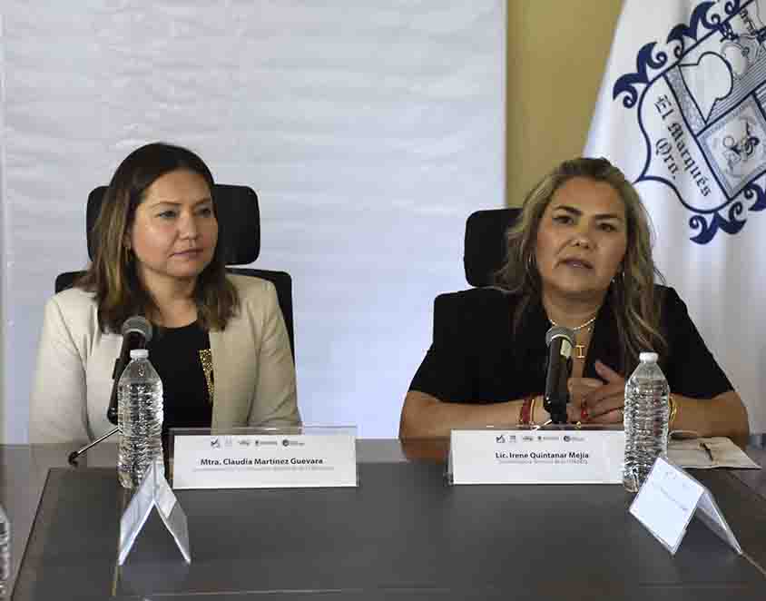 Firma titular de USEBEQ convenio para proteger infancias