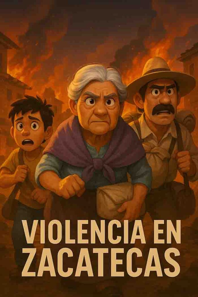 Violencia en Zacatecas: comunidades enteras huyen por enfrentamientos entre grupos criminales