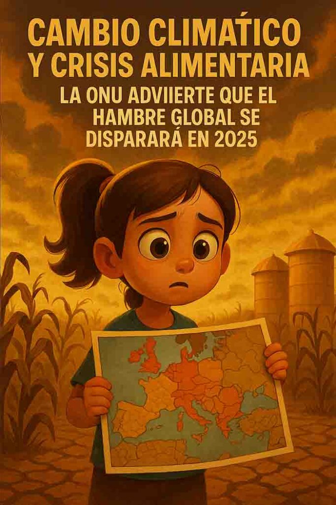 Cambio climático y crisis alimentaria: la ONU advierte que el hambre global se disparará en 2025