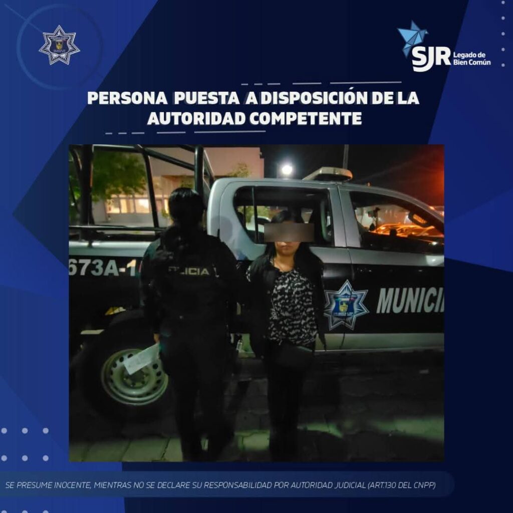 Detienen a mujer por robo en tienda departamental de San Juan del RíoDetienen a mujer por robo en tienda departamental de San Juan del Río