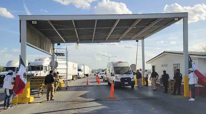 Acompaña CEPCQ regreso de Caravana Migrante hacia Estados Unidos