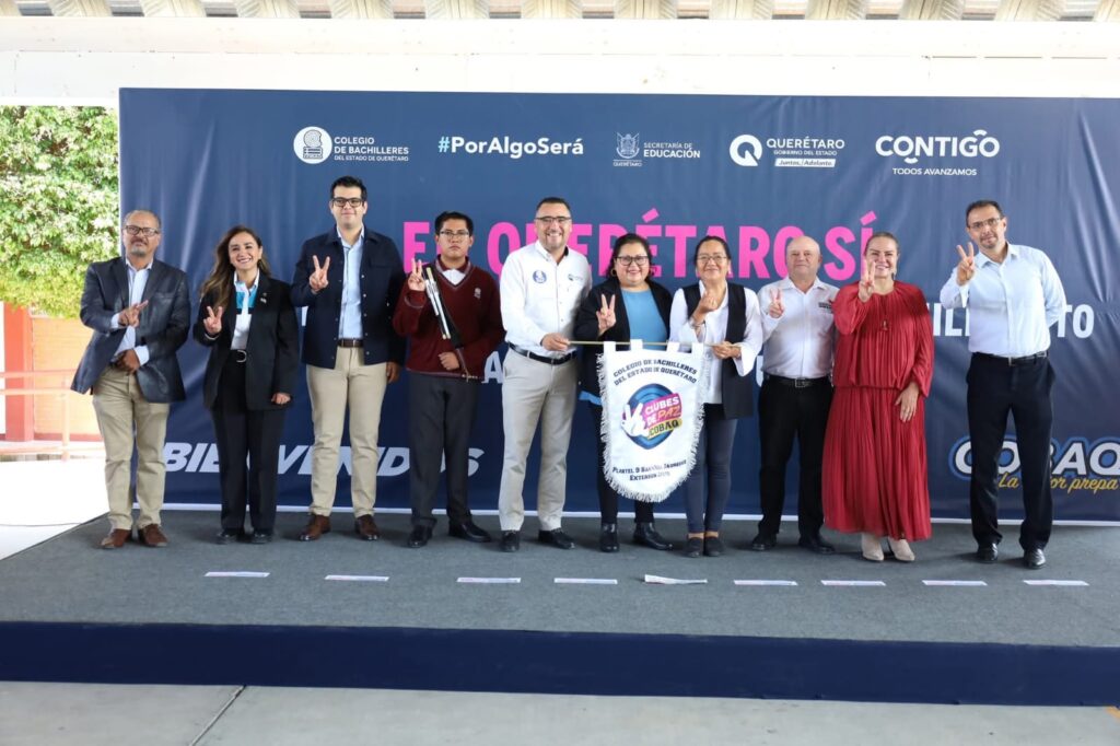 Inicia COBAQ oficialmente el semestre 2025-B en Querétaro
