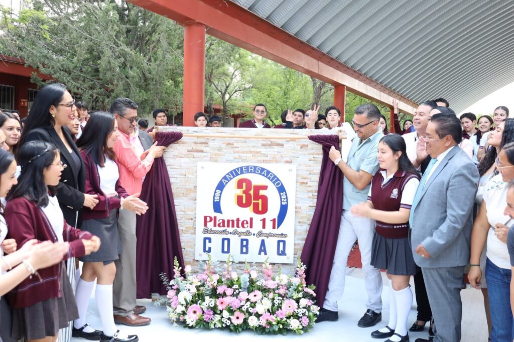 COBAQ Plantel 11 Ezequiel Montes celebra 35 años de historiaCOBAQ Plantel 11 Ezequiel Montes celebra 35 años de historia