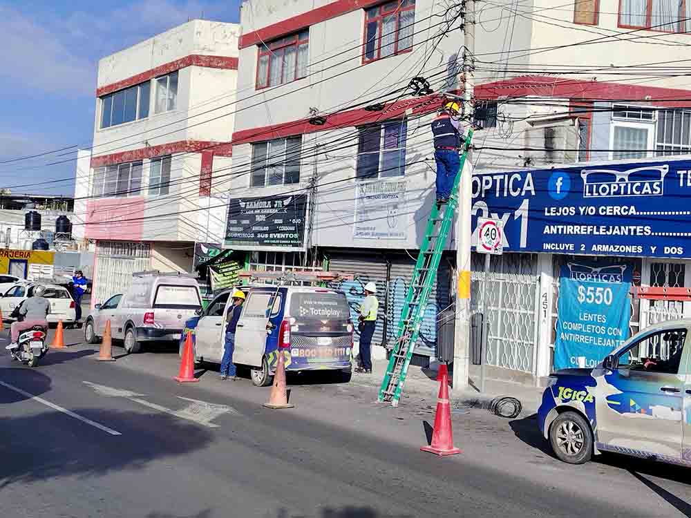 Retiro de cables en desuso alcanza 73% de meta establecida a cierre de año