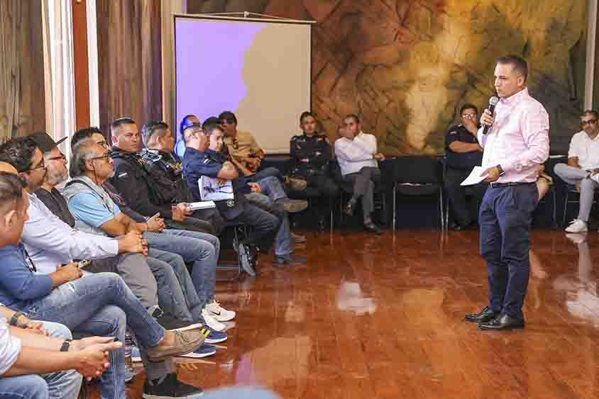 Refuerzan autoridades colaboración con centros nocturnos del Centro Histórico