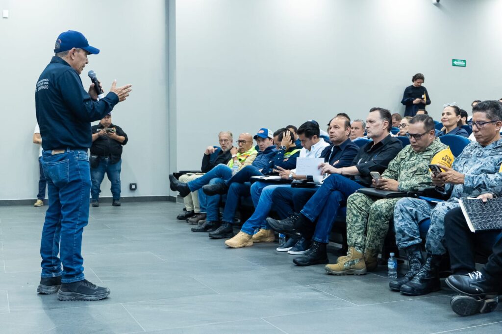 Unidos los tres órdenes de gobierno para atender afectaciones por lluvias