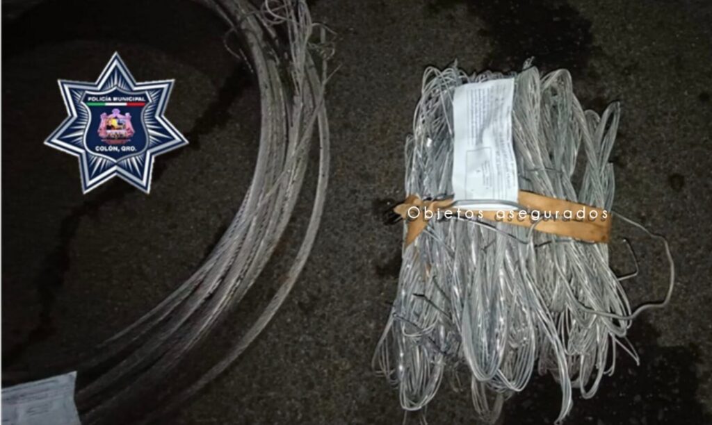 Aseguran a un masculino por robo de cable en Colón