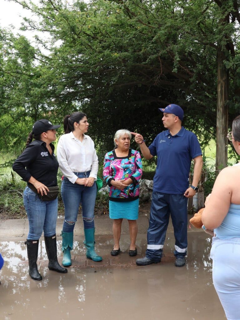 Las y los diputados del PAN se suman en apoyo a familias afectadas por lluvias
