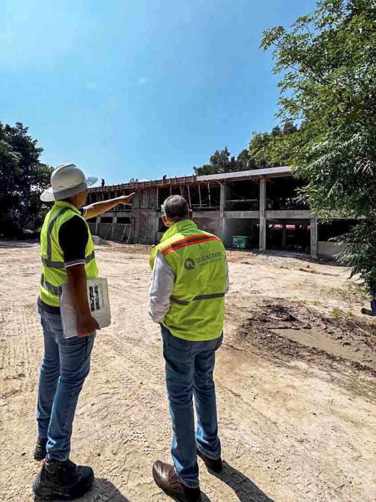Supervisa IFEQ obra en El Rocío