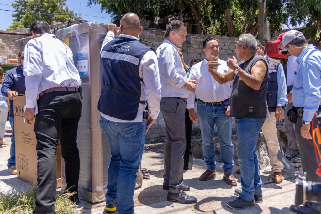 Arranca la entrega de apoyos a las familias afectadas por las lluvias