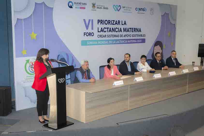 Inaugura Secretaria de Salud Foro de Lactancia Materna
