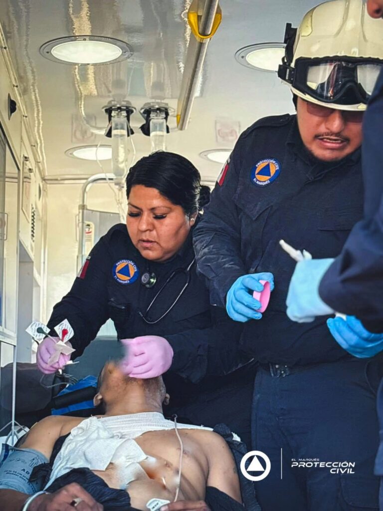 Accidente en Fray Junípero Serra deja cuatro lesionados, entre ellos un menor