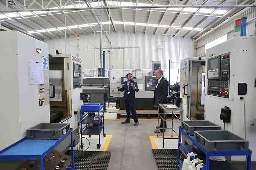 Celebra Marco Del Prete 25 años de la empresa SJMAQUINSA