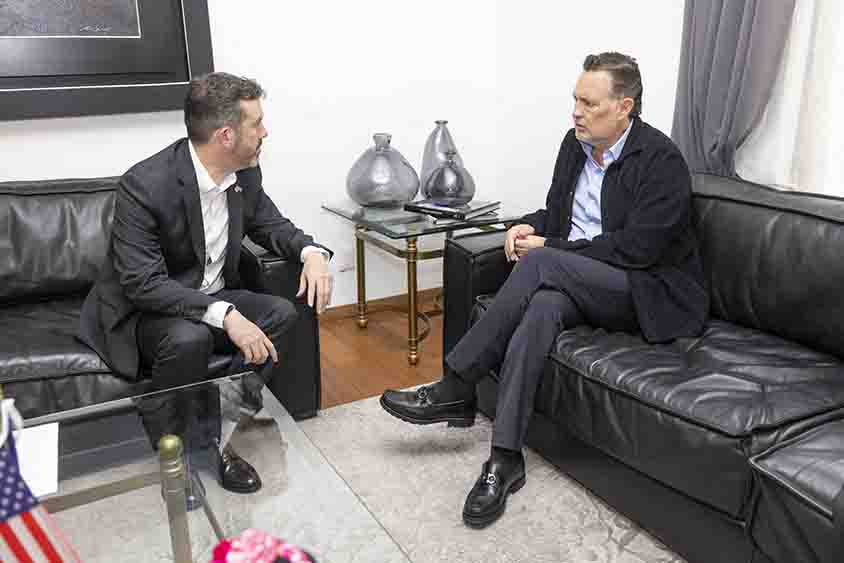 Se reúne Mauricio Kuri con el Presidente de la American Society of México Se reúne Mauricio Kuri con el Presidente de la American Society of México