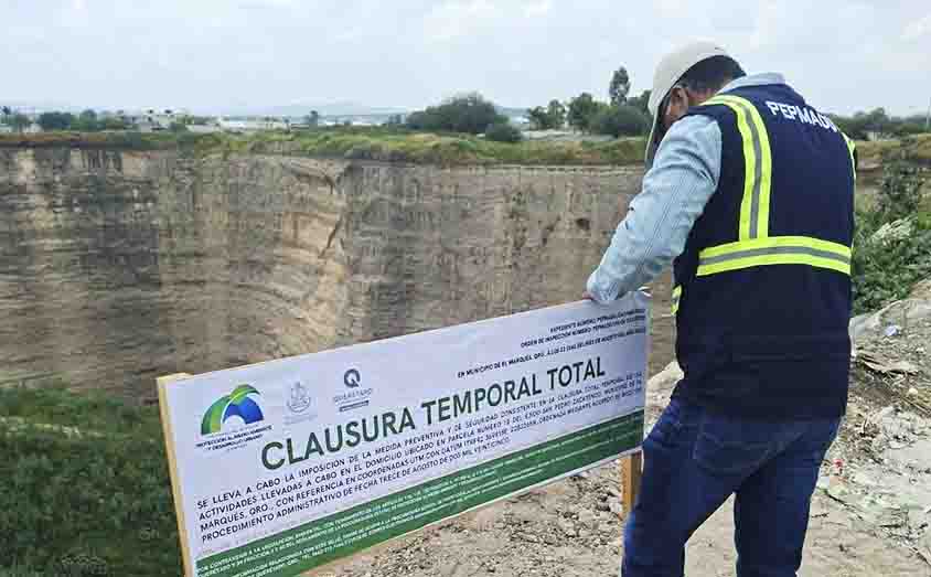 Clausura PEPMADU banco de tiro en El Marqués