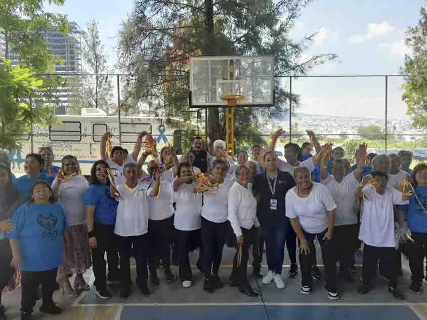 Lleva SESA Feria de la Salud al Centro Gerontológico Plan Vida