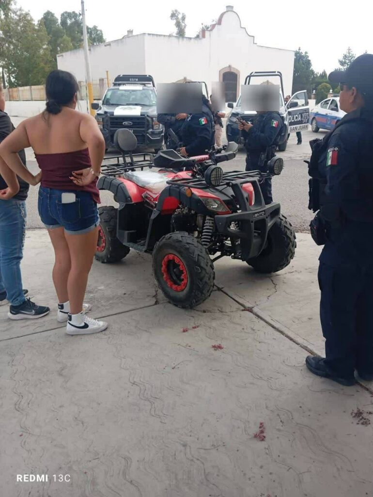 Refuerzan seguridad vial con operativo en comunidades de San Juan del Río
