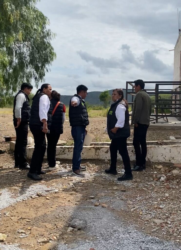 Supervisión de la Rehabilitación de la Casa de Matanza municipal de Tolimán en su Primera Etapa .