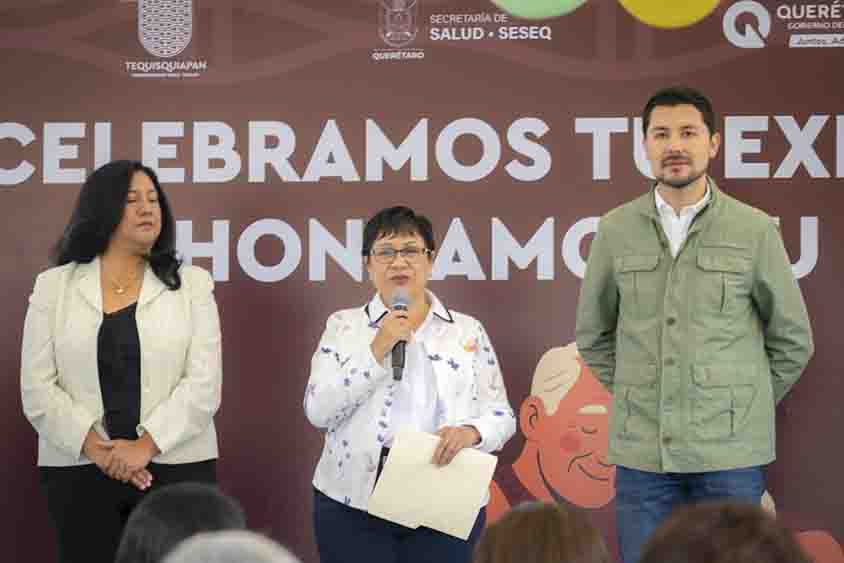 Conmemora SESA Día Nacional de las Personas Adultas Mayores en Tequisquiapan