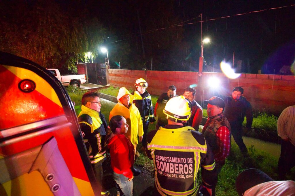 Municipio de San Juan del Río atiende reportes ciudadanos derivados de la lluvia en la demarcación