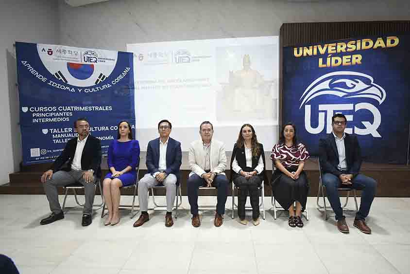 Celebra Instituto Rey Sejong tercer aniversario en la UTEQ