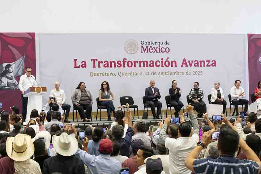 Reconoce Claudia Sheinbaum cercanía y trabajo conjunto con Querétaro