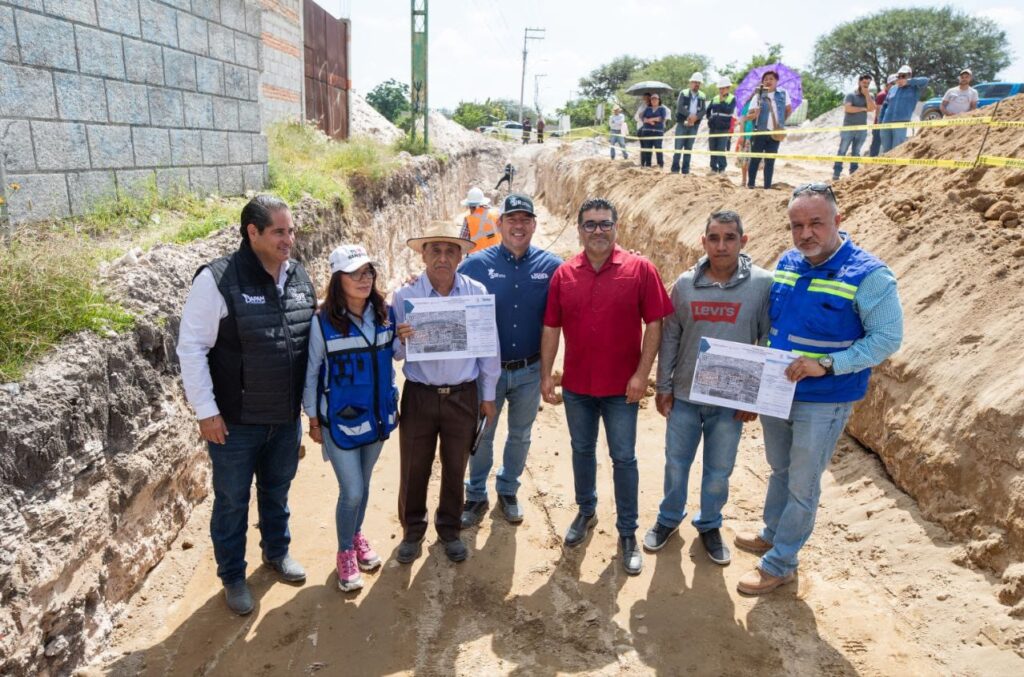 Destinan JAPAM y CONAGUA más de 15.8 mdp para construir drenaje en 3 colonias de San Juan del Río