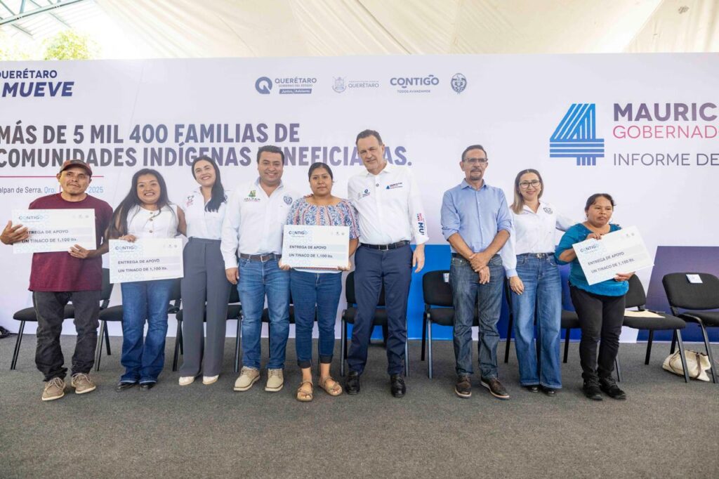 Entrega Gobernador apoyos sociales a comunidades indígenas de Jalpan de Serra
