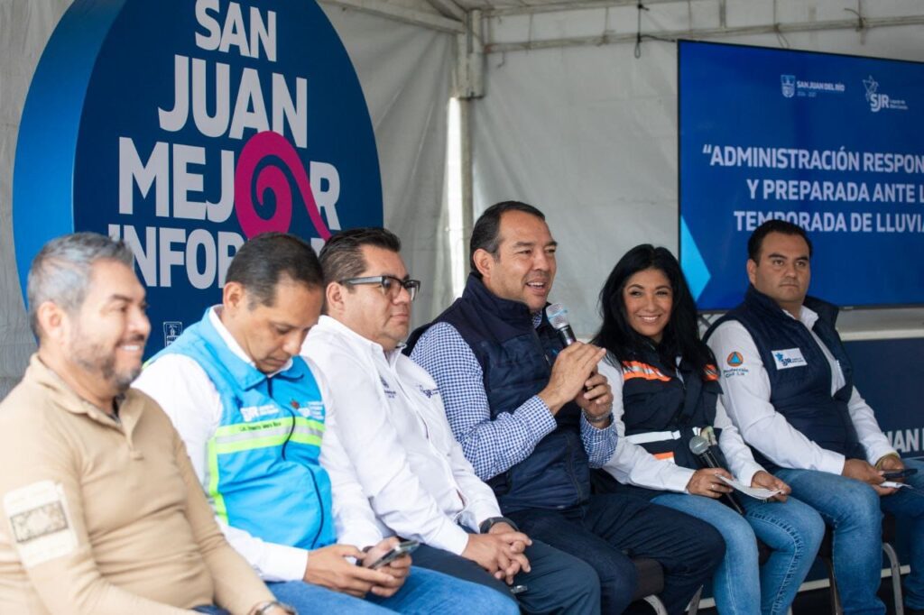 Roberto Cabrera reconoce a la Administración Municipal por su labor durante las lluvias y el crecimiento del cauce del Río San Juan