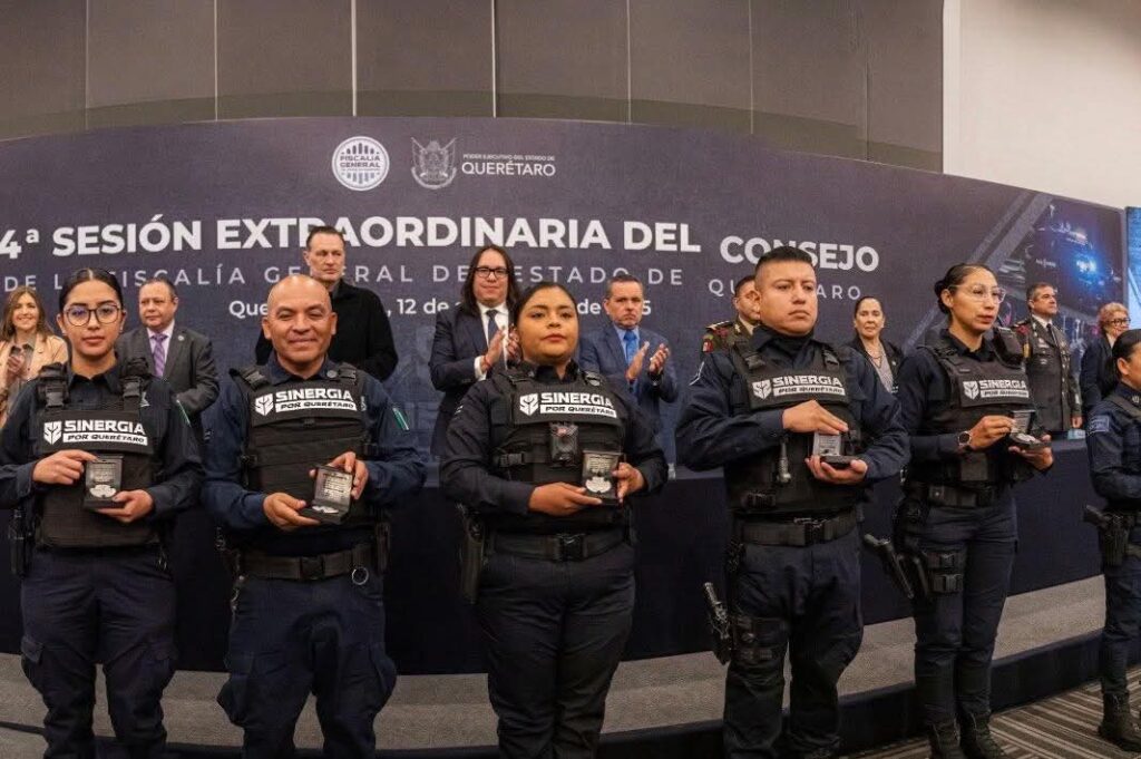 Fiscalía reconoce la labor heroica de las corporaciones policiales en Querétaro