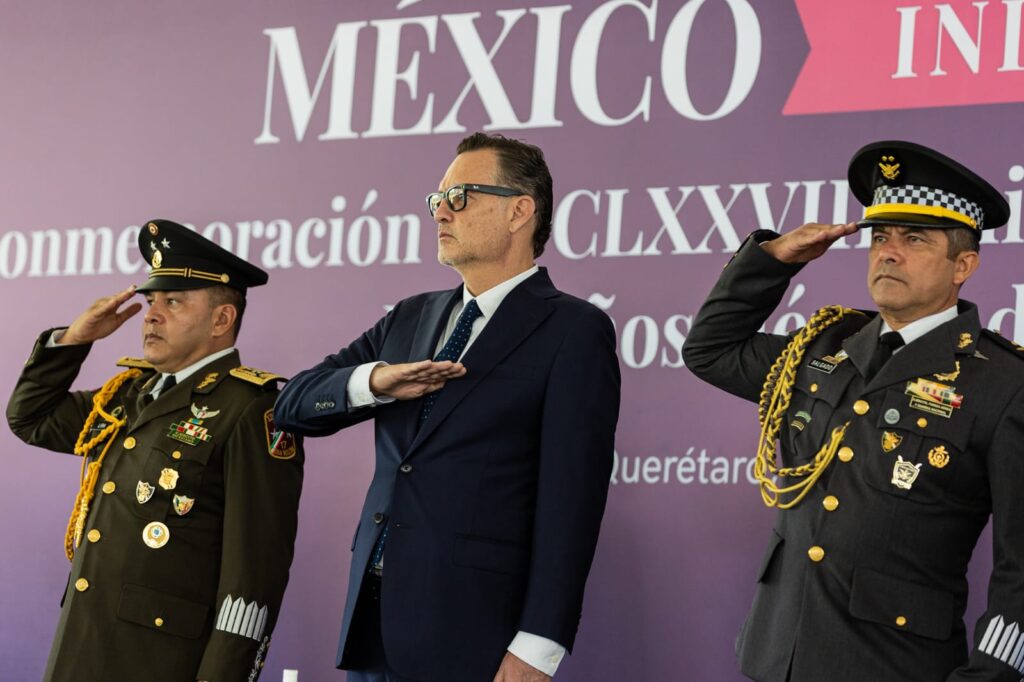 Asiste gobernador a la conmemoración del CLXXVIII Aniversario de la Gesta Heroica de los Niños Héroes de Chapultepec