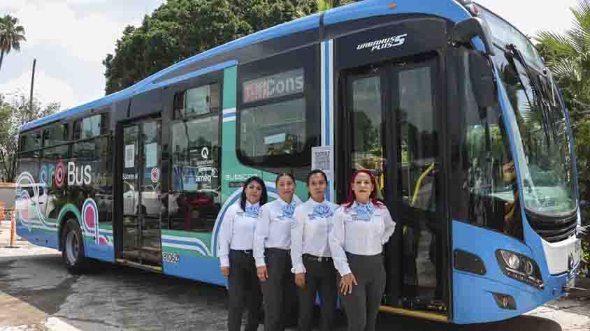 Nuevas unidades Qrobus para la ruta L57 en Corregidora