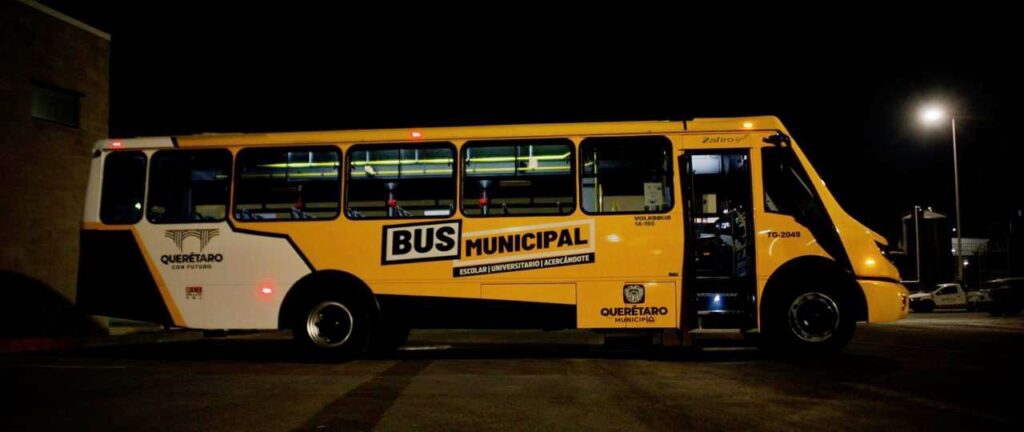 Rutas nocturnas municipales operarán con horario ampliado el 15 de septiembre