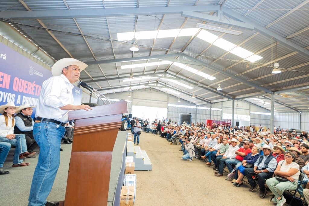En Querétaro sí: Entregamos 150 mil apoyos a productores para seguir cosechando