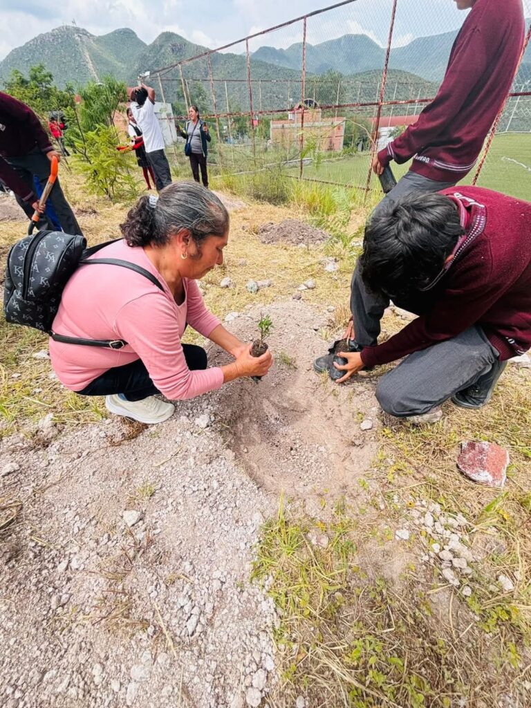 Presentan Club de Paz y Reforestación en EMSAD 19 San Miguel Palmas