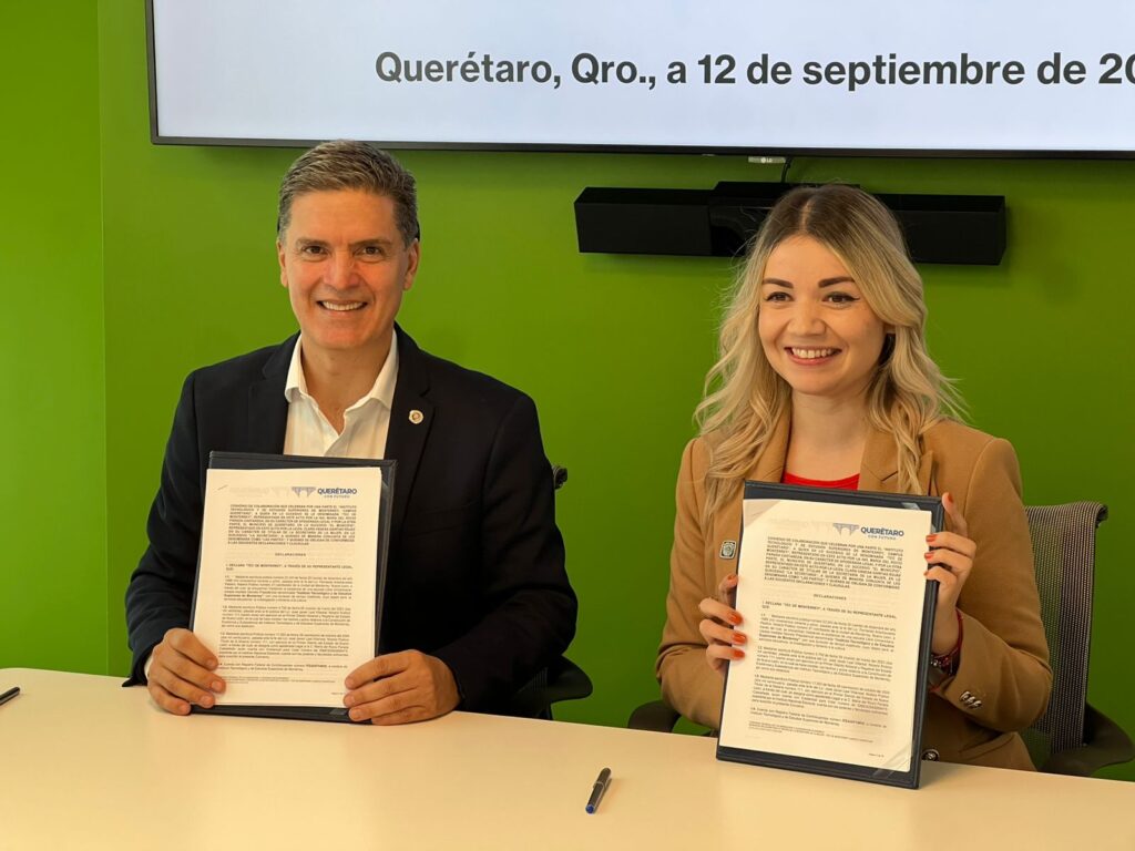 Municipio de Querétaro y Tecnológico de Monterrey unen esfuerzos para impulsar el empoderamiento de las mujeres