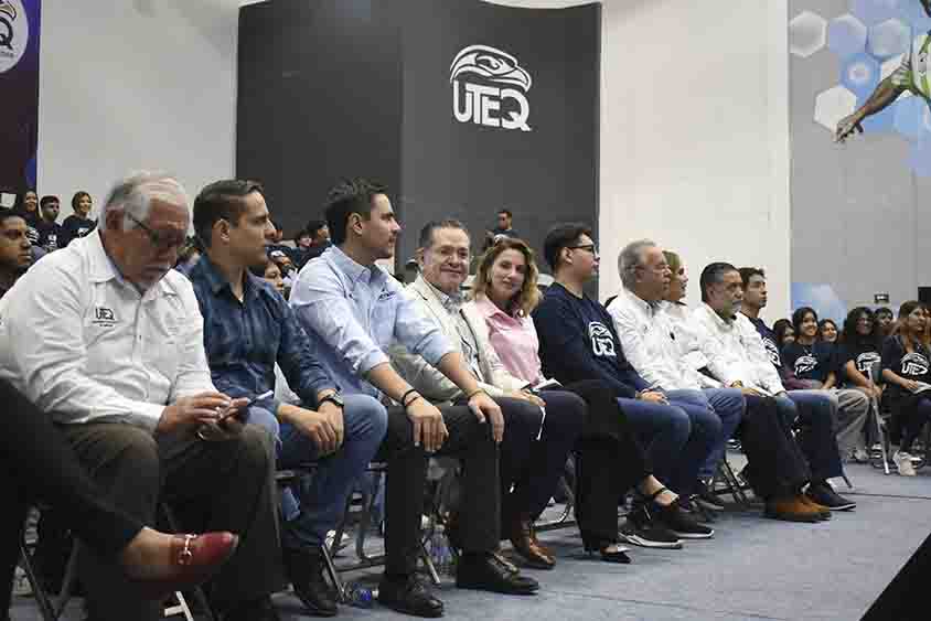 UTEQ da la bienvenida a más de dos mil 330 estudiantes en inicio de cuatrimestre.