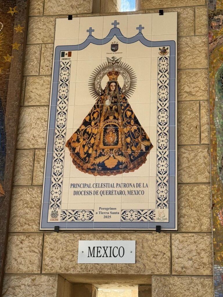La Virgen de los Dolores de Soriano llega a Tierra Santa