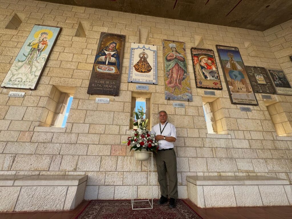 La Virgen de los Dolores de Soriano llega a Tierra Santa