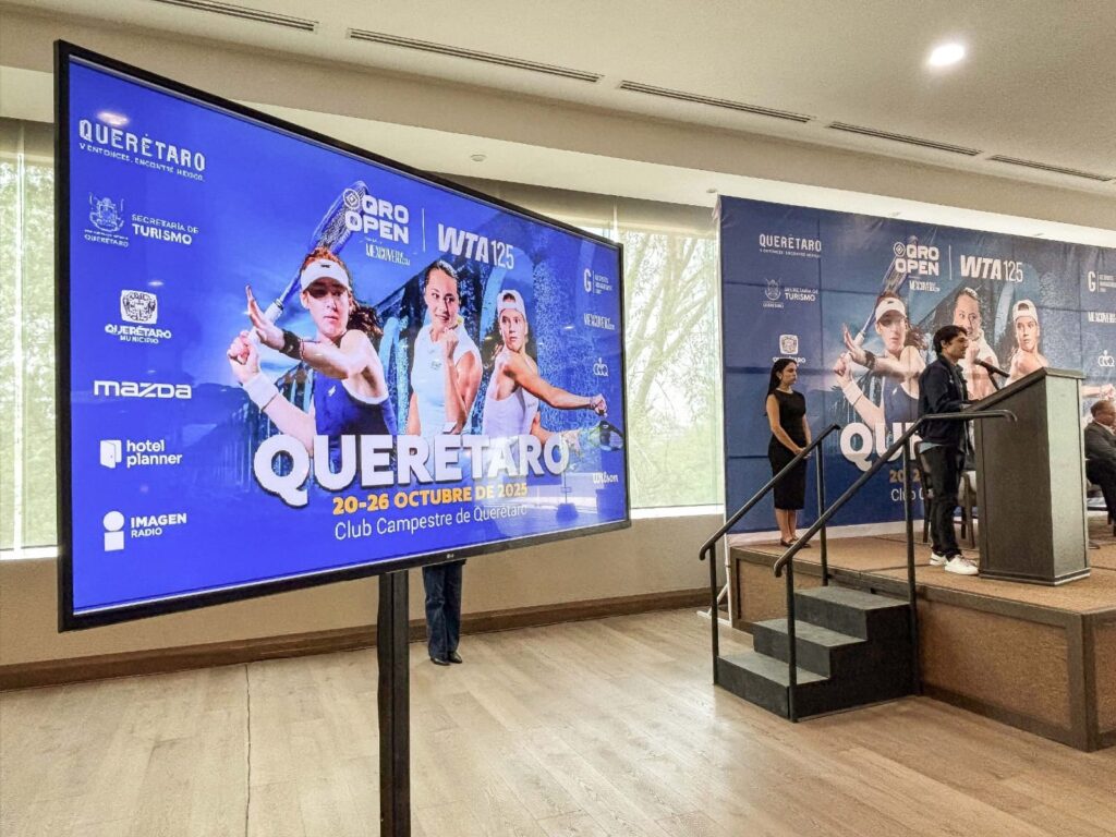 Querétaro sede del Torneo de Tenis WTA 125